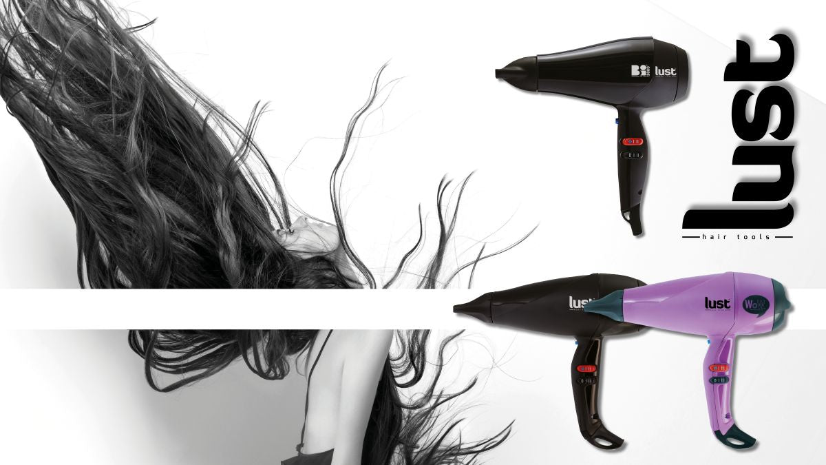 professional hair dryers made in Italy by Lust Haircare