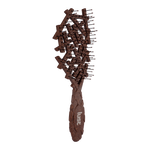 Eco detangling brush made of coconut husk and recycled PP by Lust Haircare