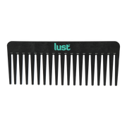 Eco-friendly detangling comb by Lust Haircare