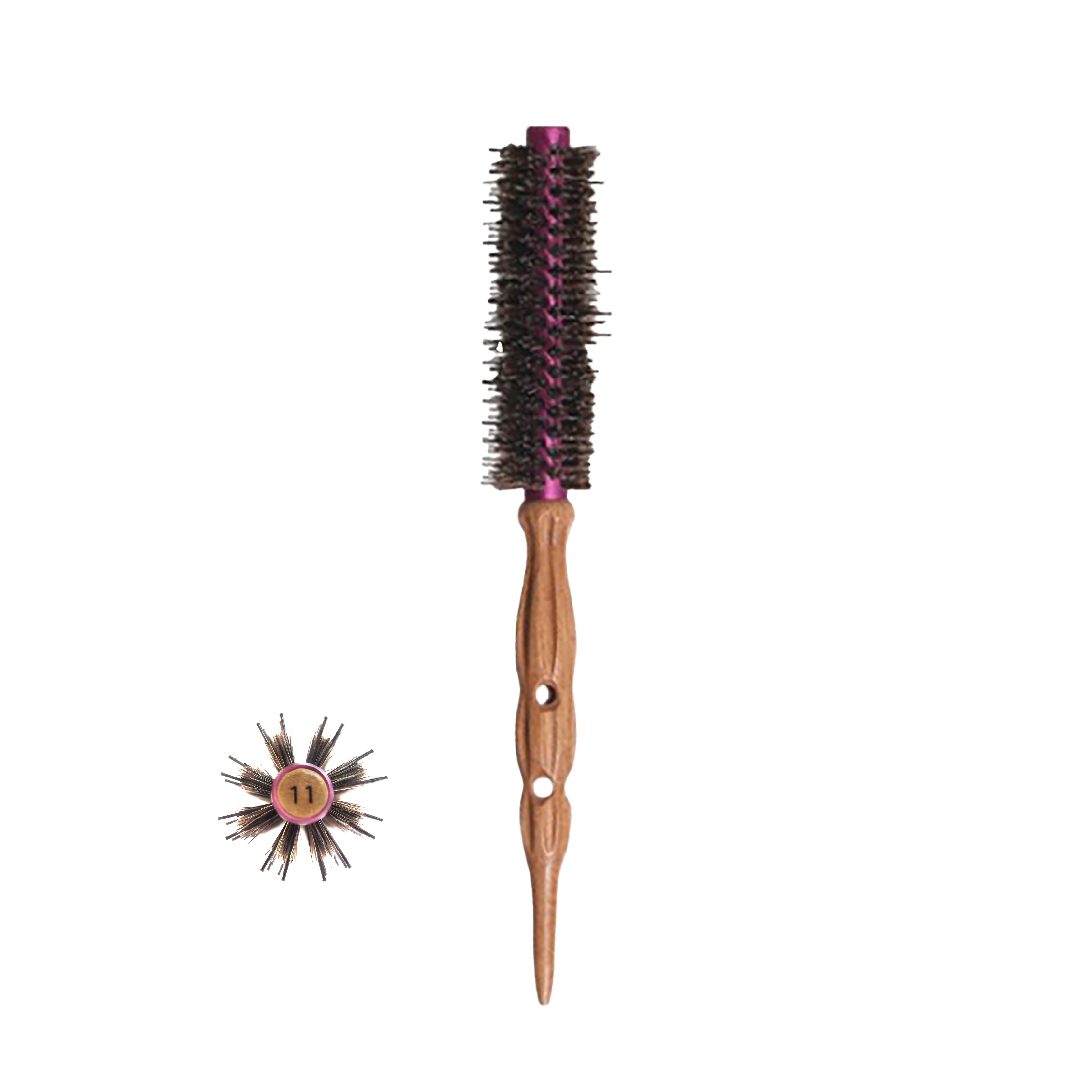 Wooden hair brush 11mm by Lust Haircare NZ