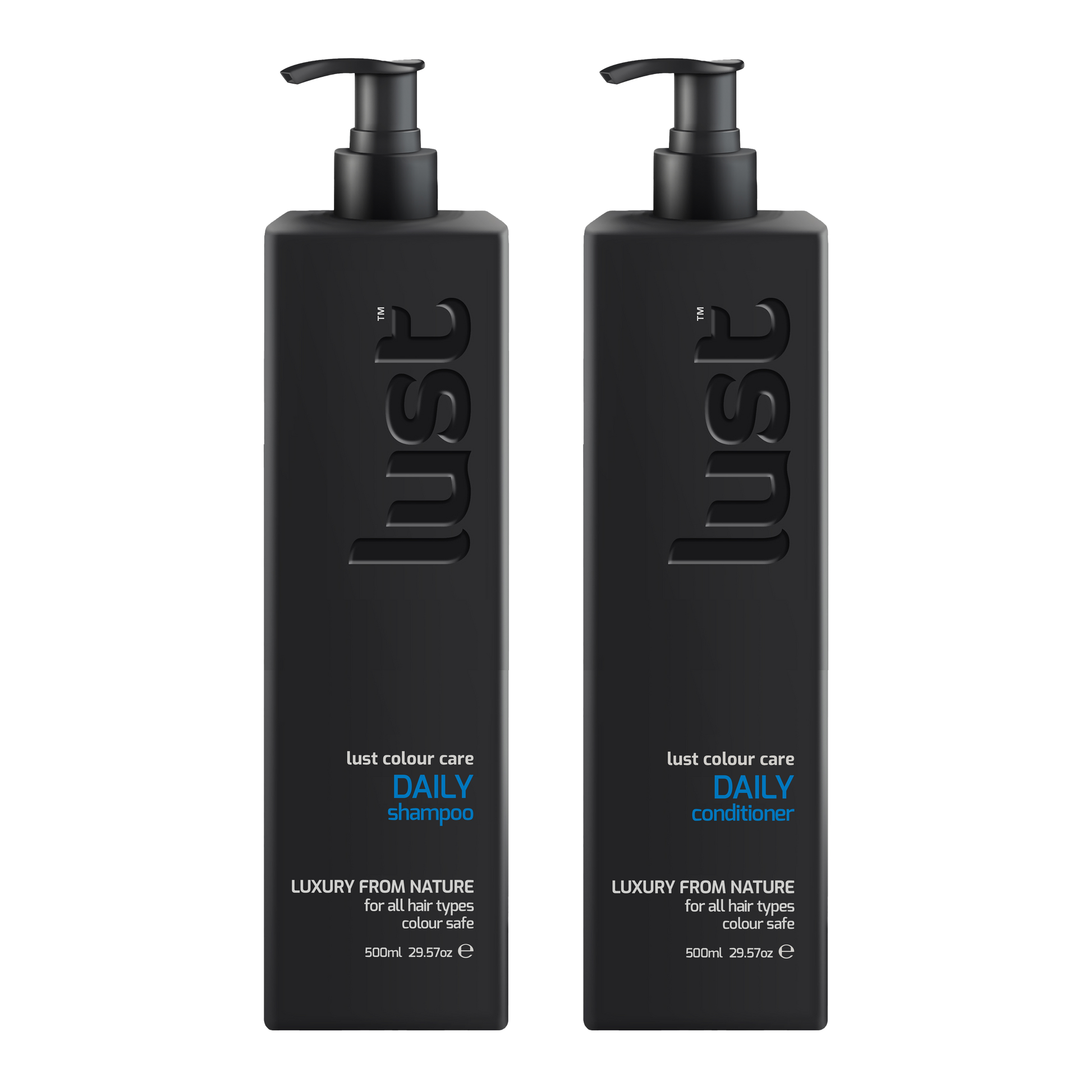 Daily Shampoo & Conditioner Duo 500ml – Lust Haircare