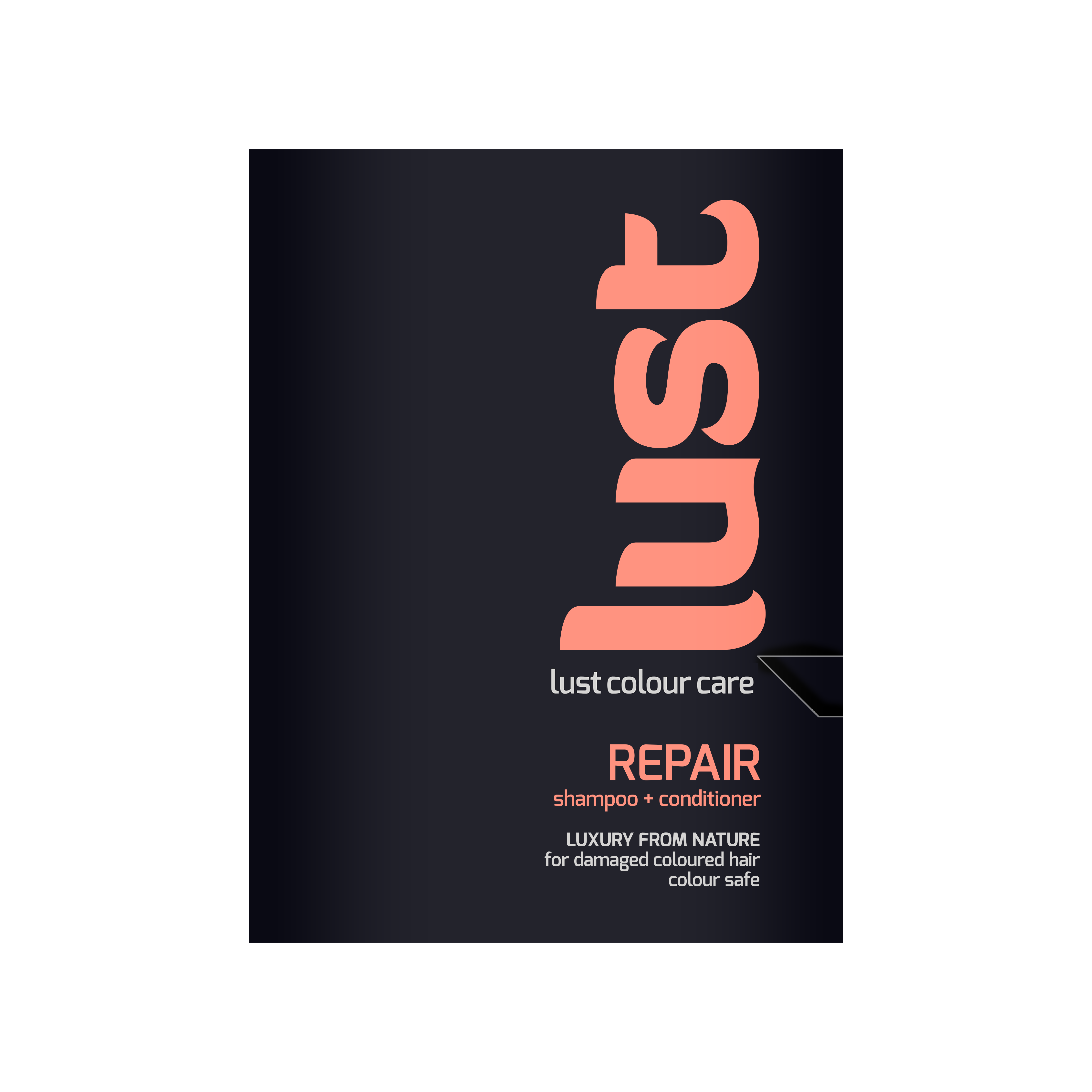 Repair shampoo & conditioner sample for damaged hair by Lust Haircare NZ