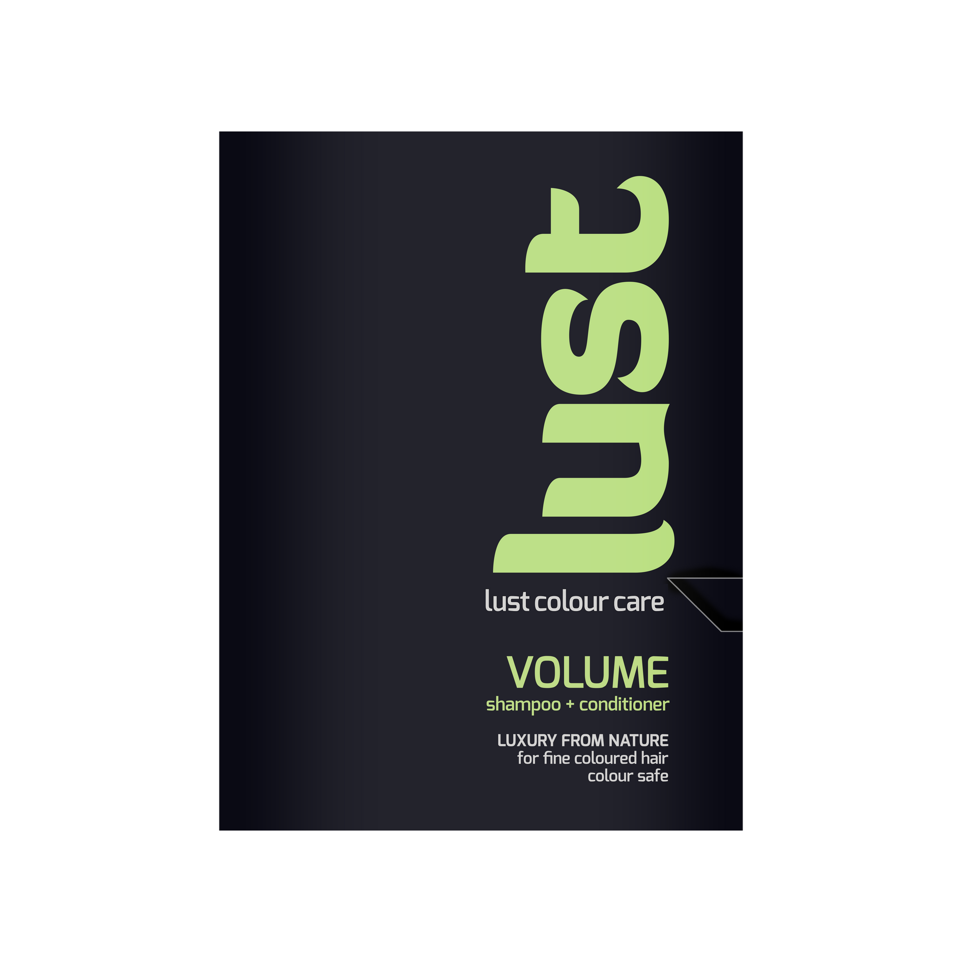 Volume shampoo & conditioner sample for fine hair by Lust Haircare NZ