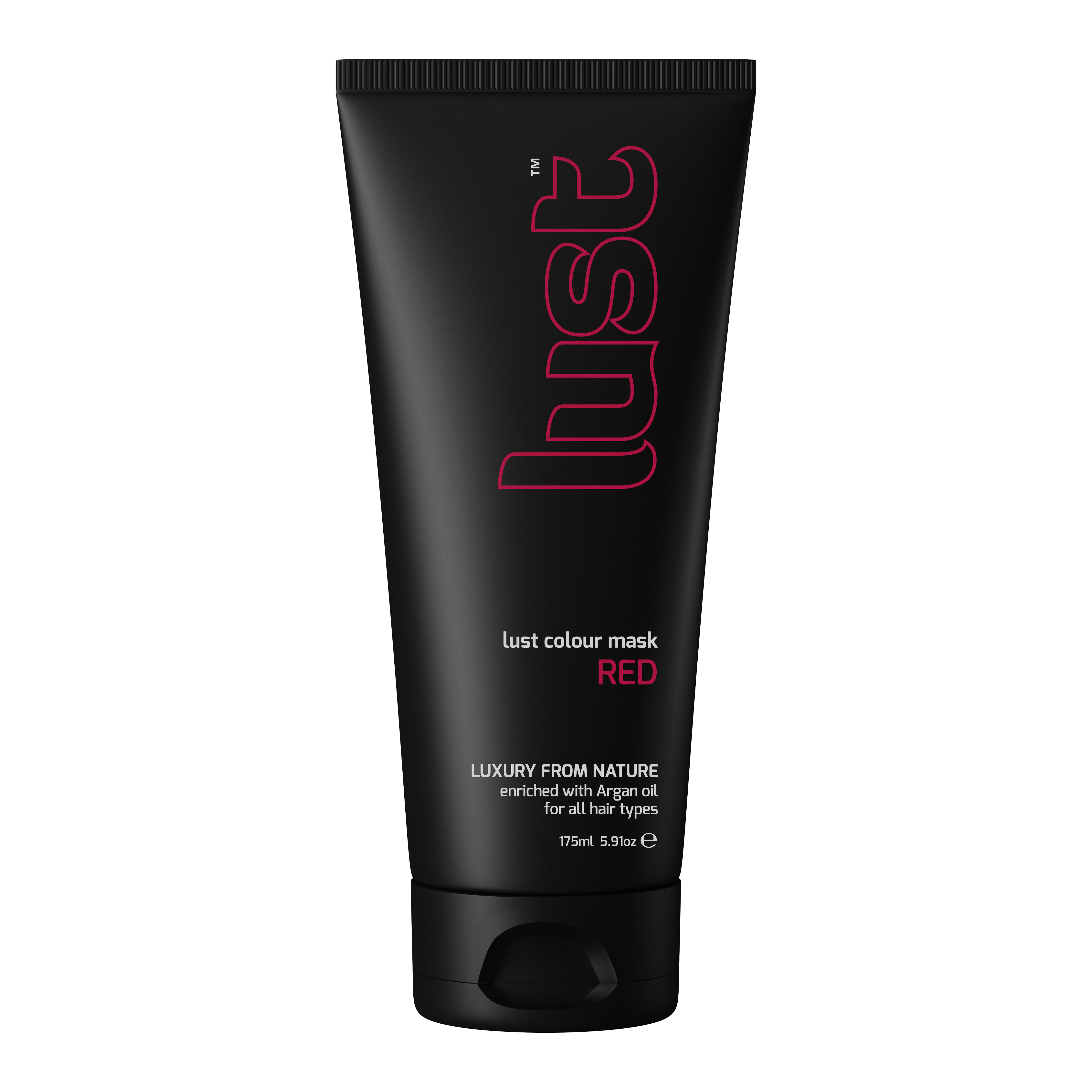 Red colour hair mask, Lust Haircare 