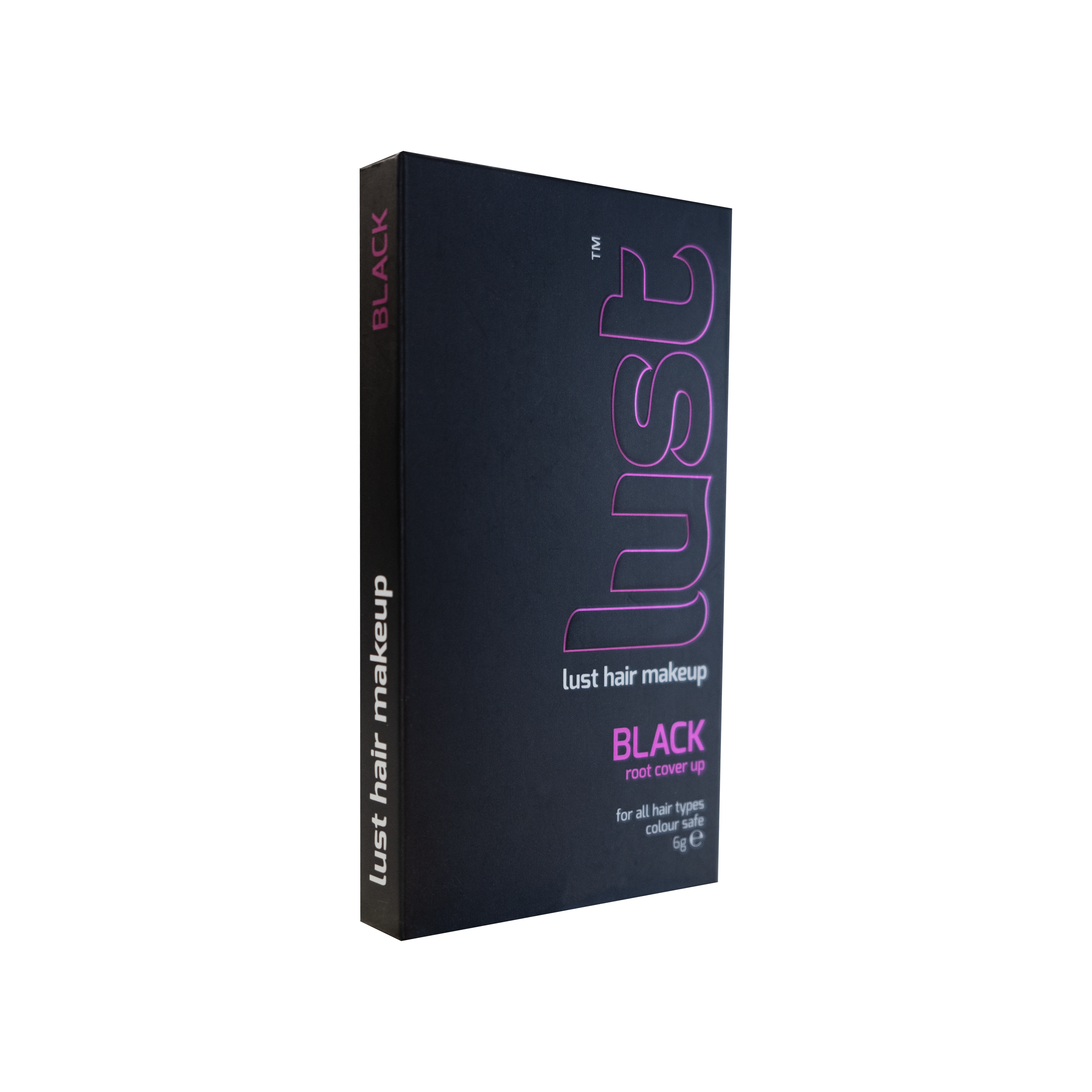 Box of the root touch up for black hair by Lust Haircare