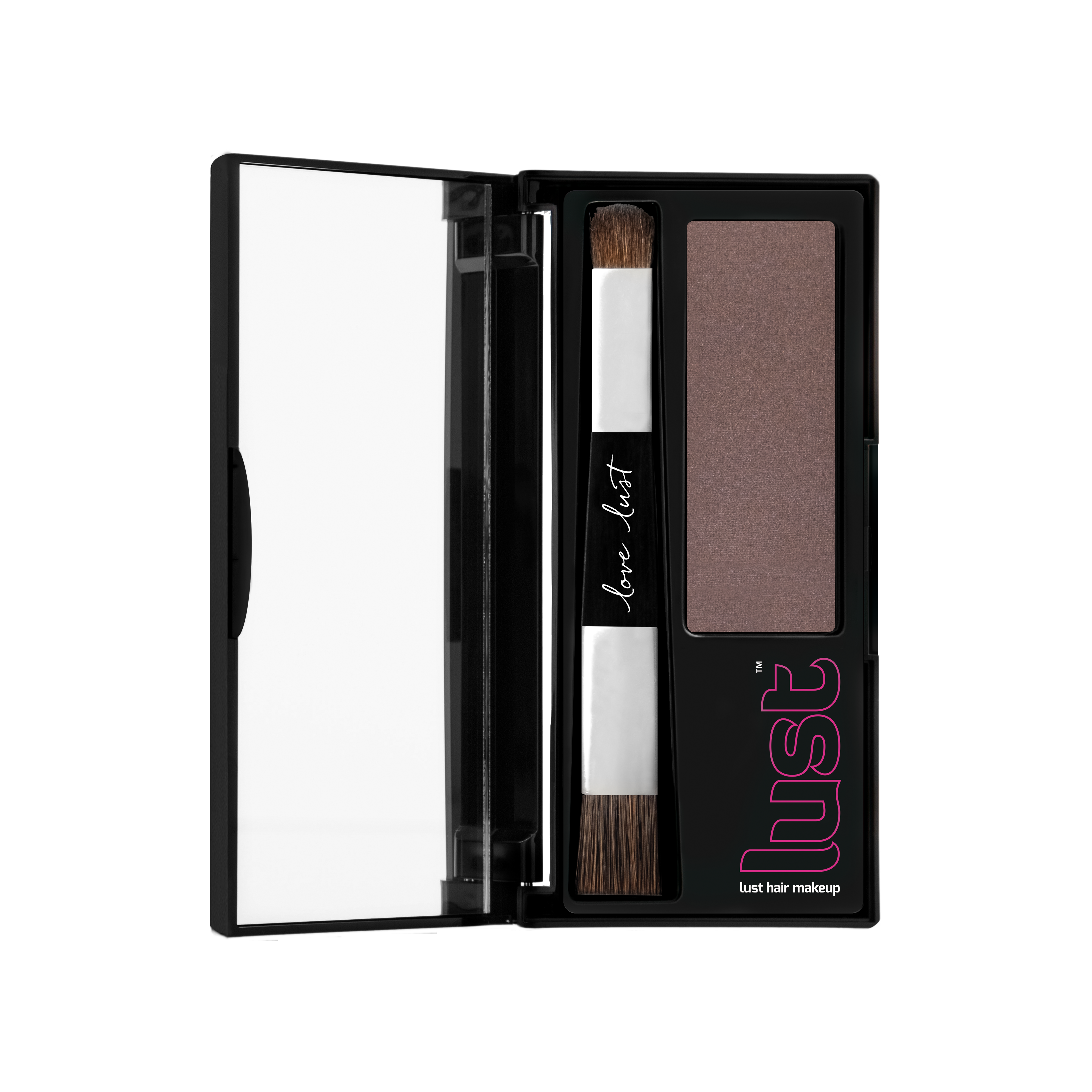 Root touch up for medium brown hair by Lust Haircare