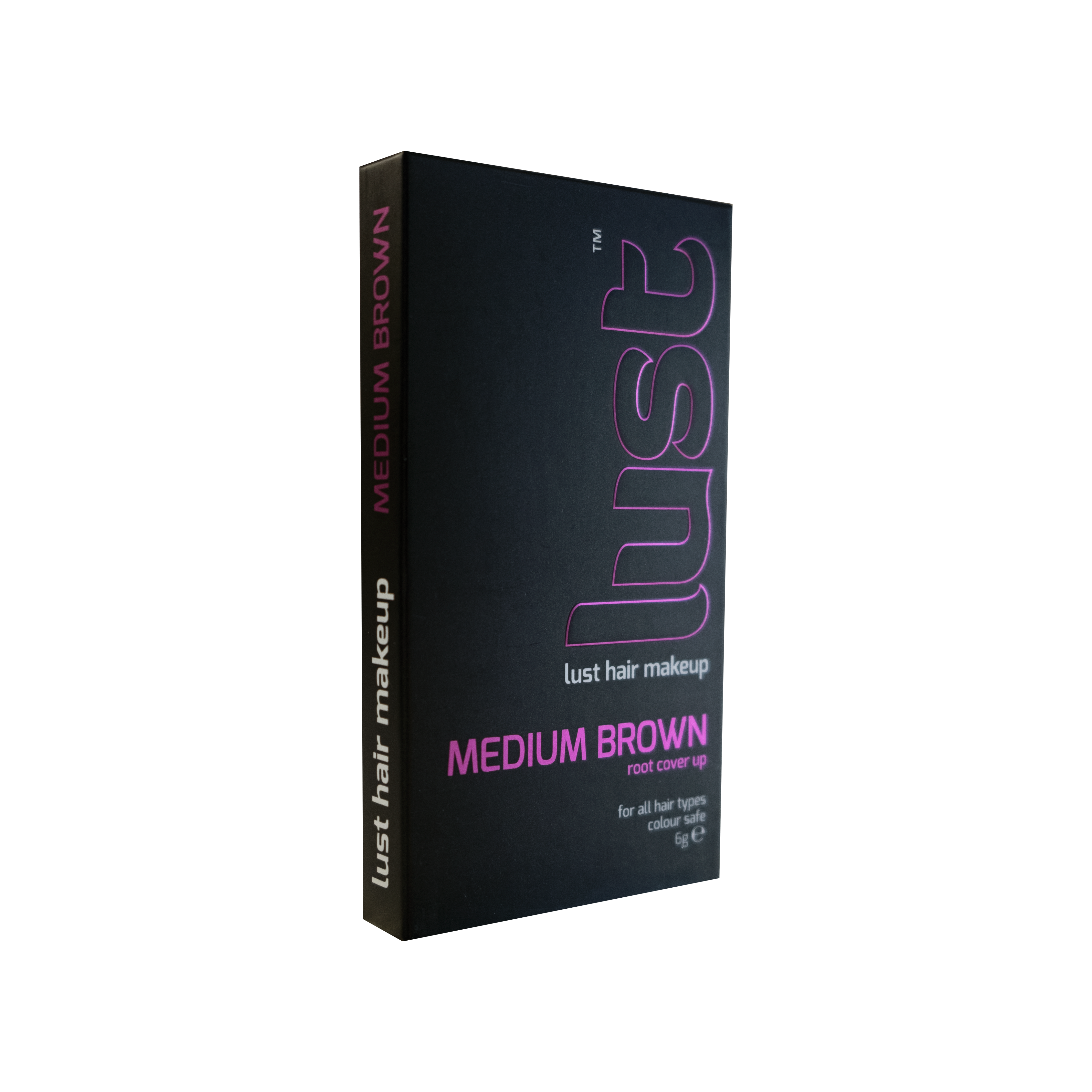 Box of the root touch up for medium brown hair by Lust Haircare