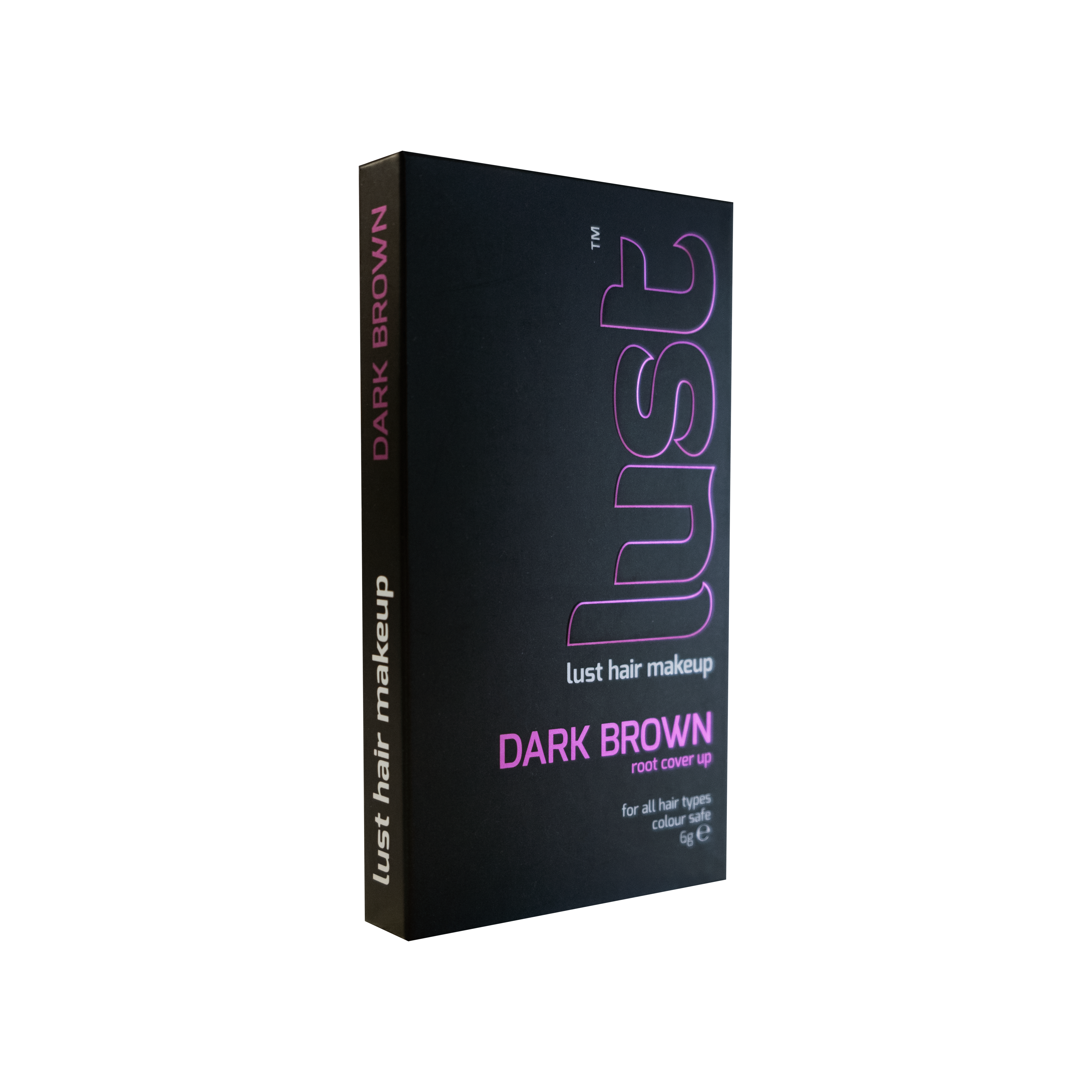 Box of the root touch up for dark brown hair by Lust Haircare