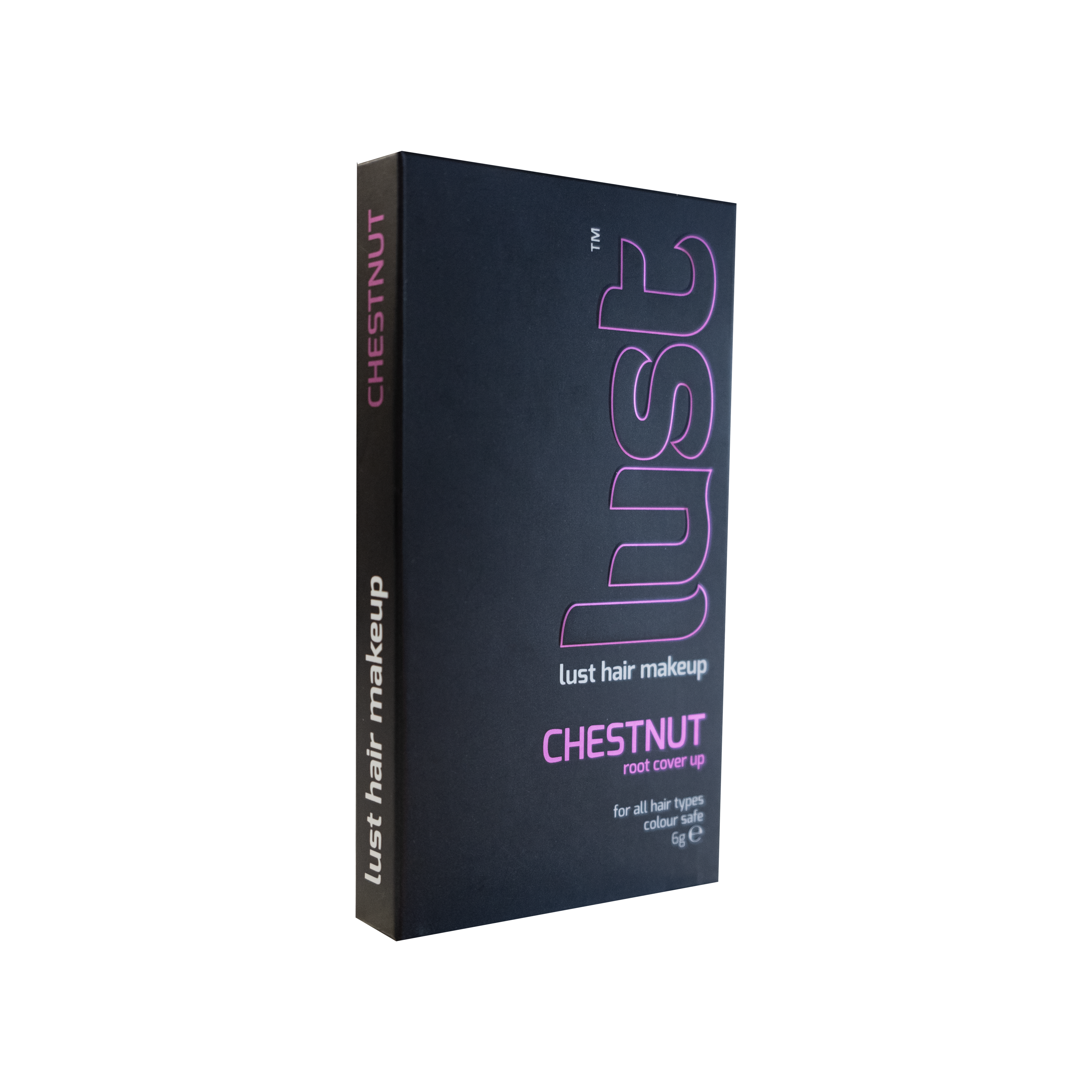 Box of the root touch up for chestnut hair by Lust Haircare