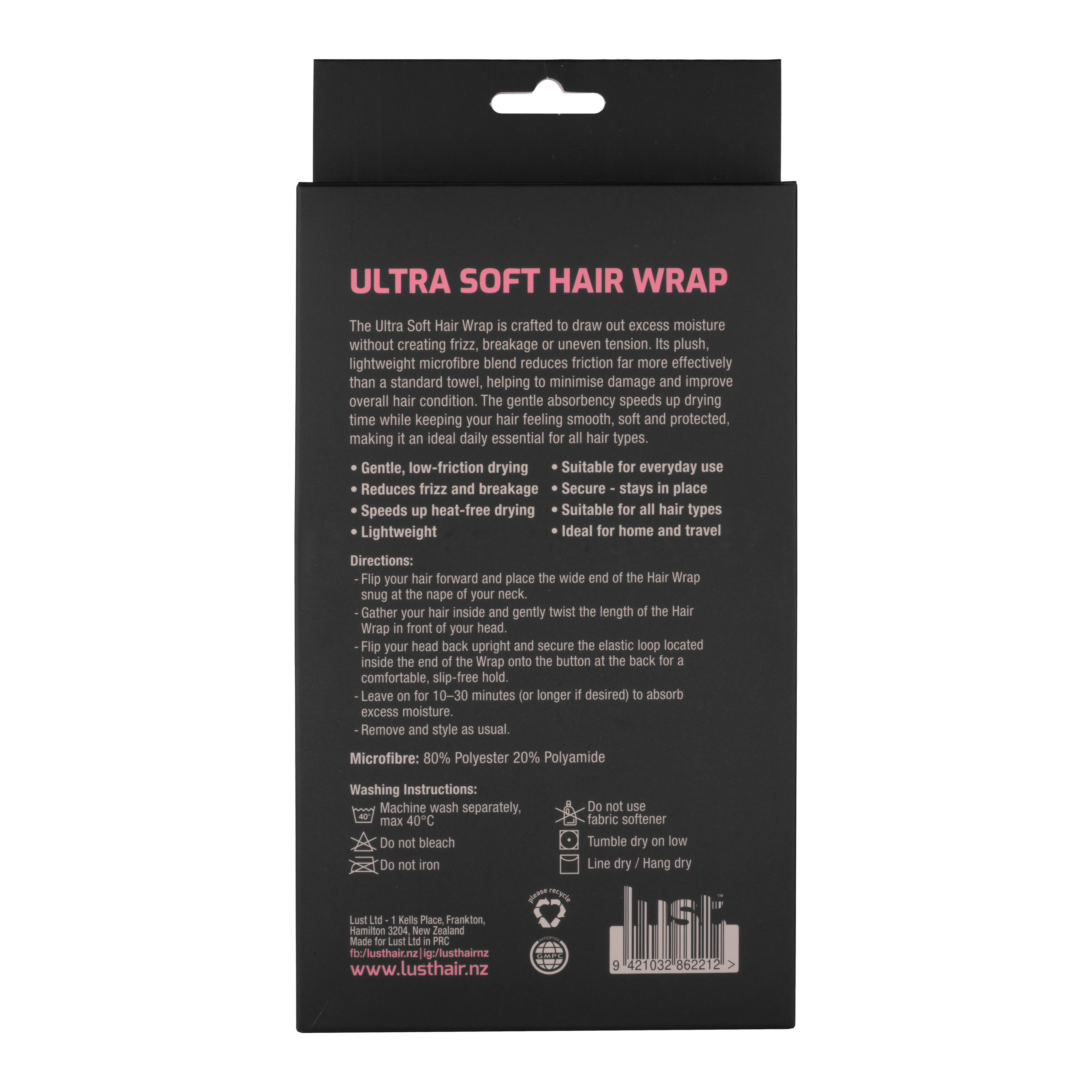 Ultra Soft Hair Wrap