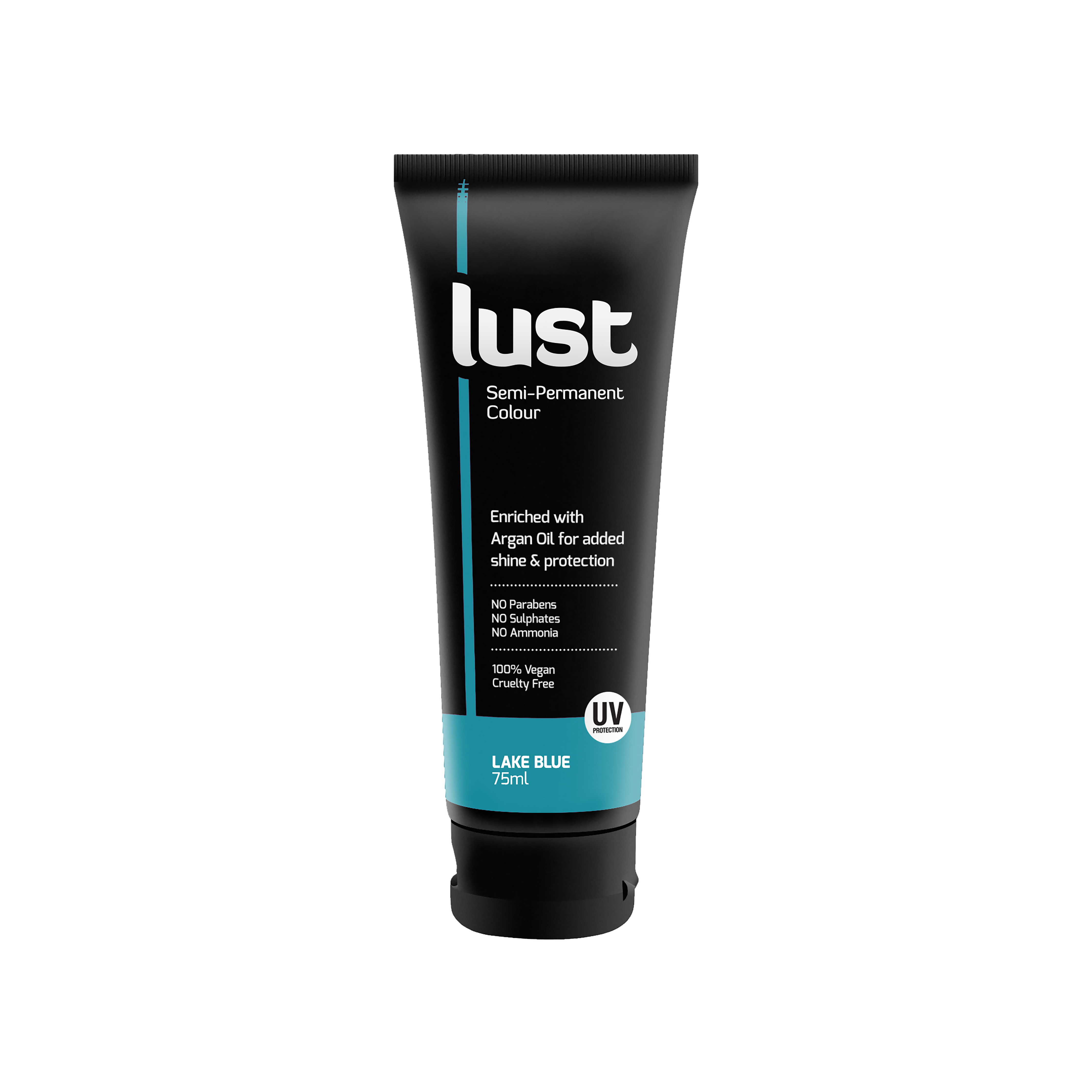 Turquoise semi-permanent hair dye, Lust Haircare NZ