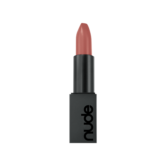 Crave is a pinky brown lipstick from Nude by Lust