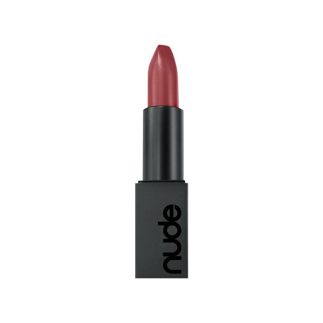 Muse is a true rosewood lipstick from Nude by Lust