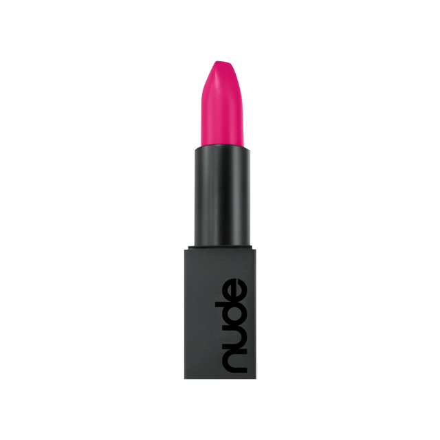 Sassy is a fuschia lipstick from Nude by Lust
