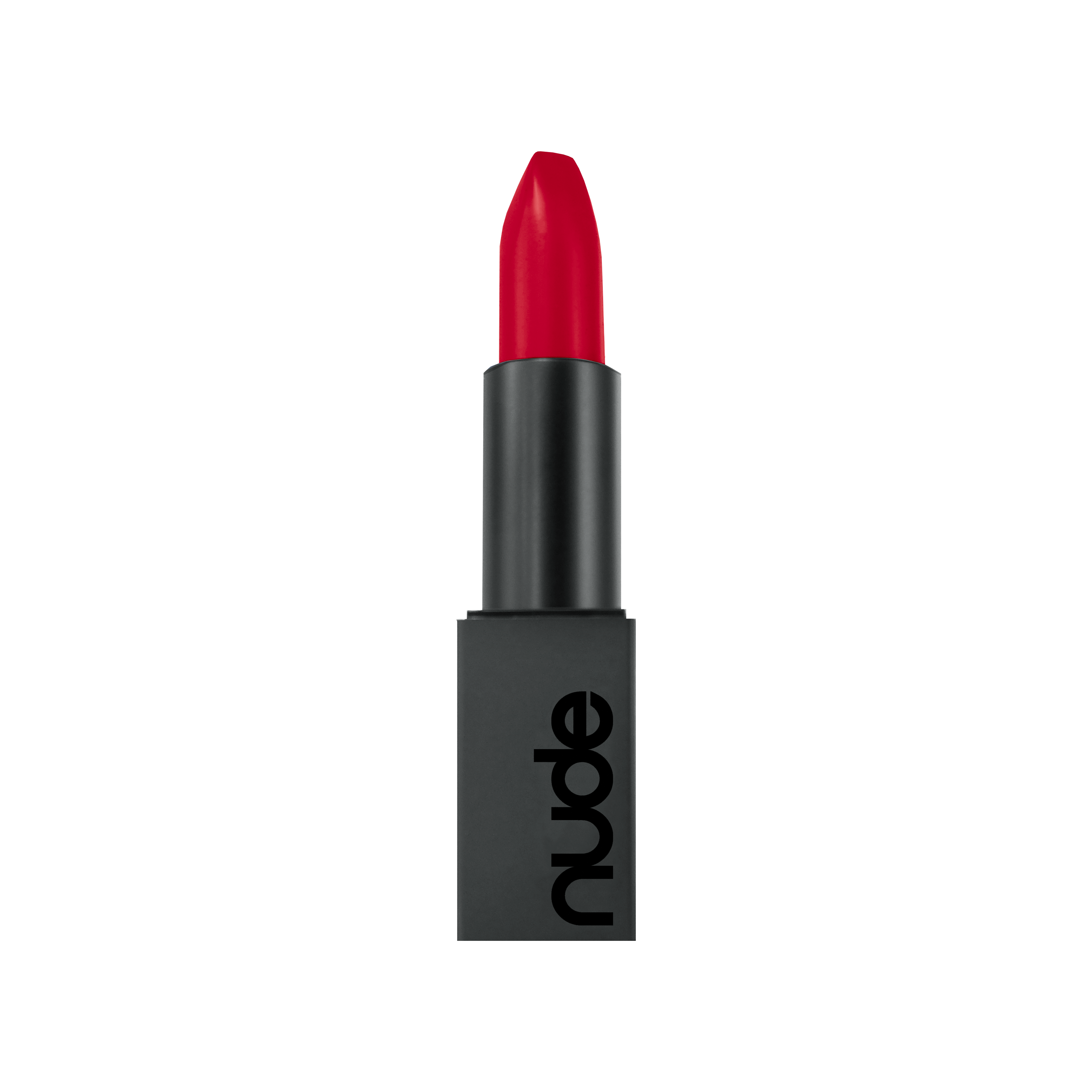 Obsession is a pillar box red lipstick from Nude by Lust