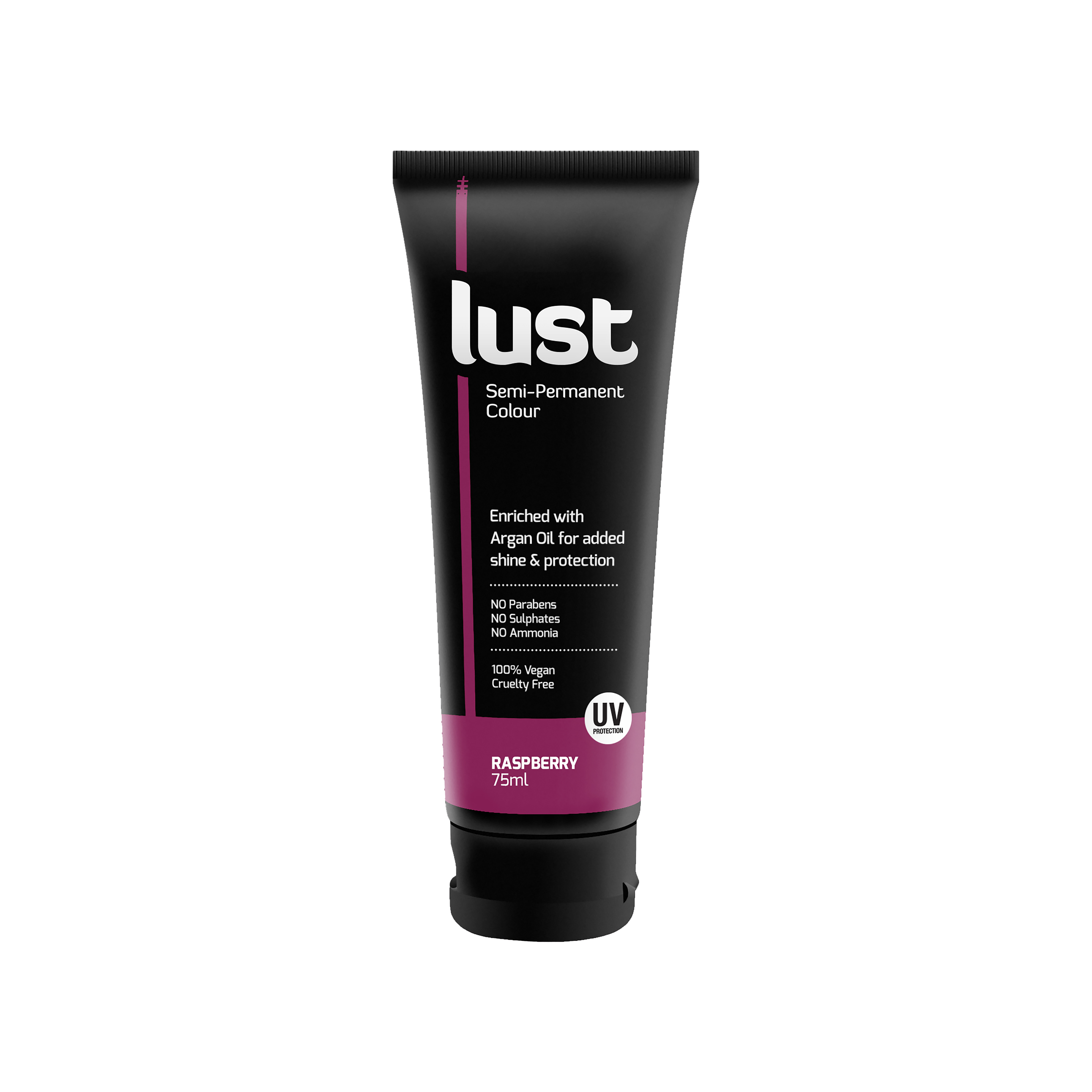 Violet pink semi-permanent hair dye, Lust Haircare NZ