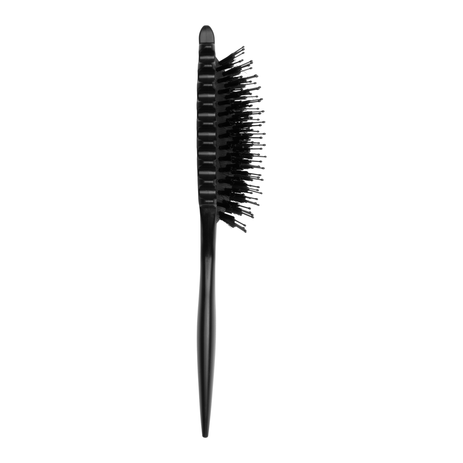 Profile shot of eco-friendly curl defining hairbrush  - hairbrush for curly hair - Lust hair products NZ