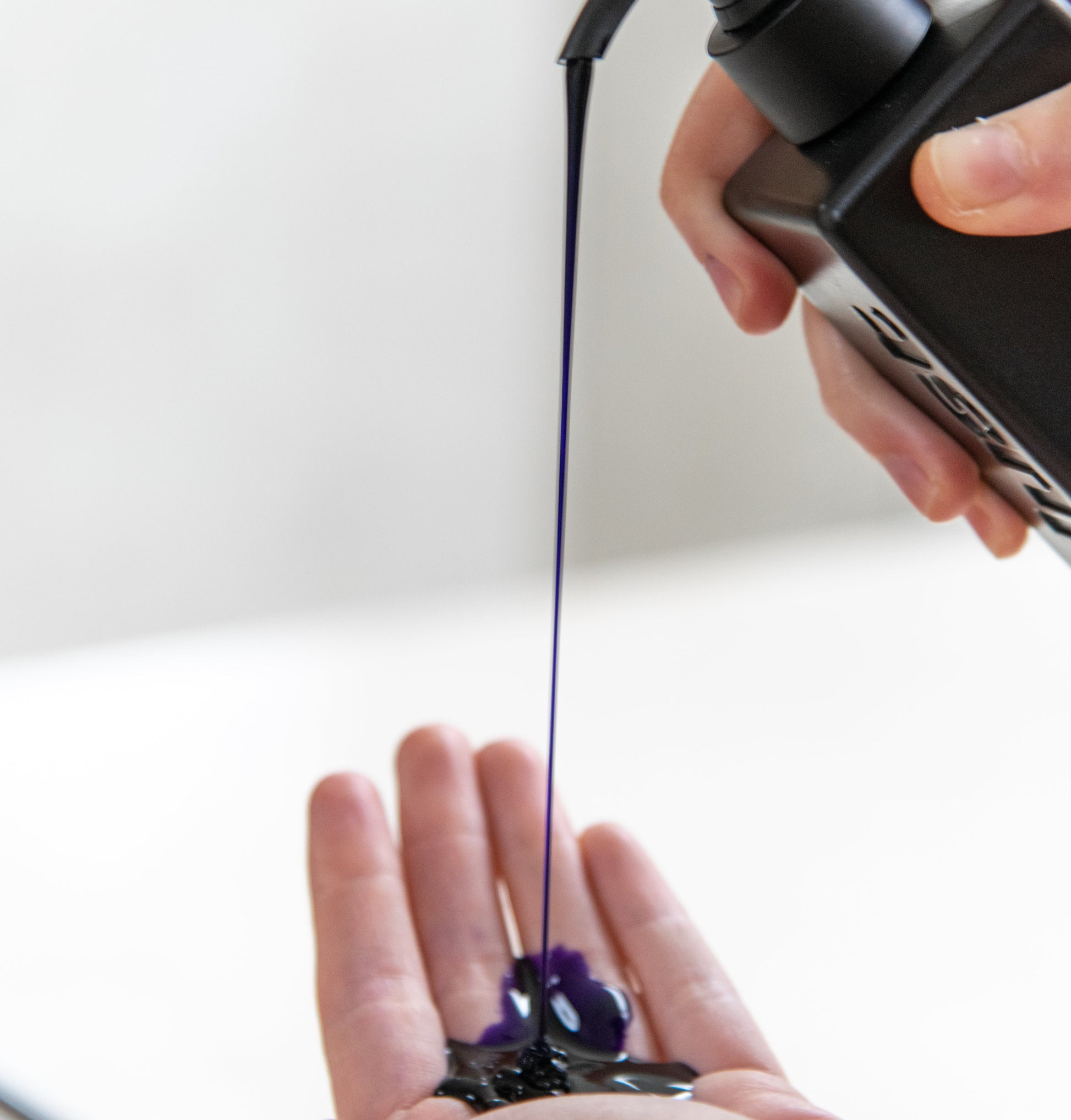 Purple conditioner for blonde hair by lust haircare nz